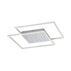 Paul Neuhaus Leuchten Paul Neuhaus YUKI Deckenleuchte LED Stahl gebürstet, 3-flammig, Fernbedienung -LED Leuchten Verkäufe 2022 paul neuhaus yuki deckenleuchte 6024 55 5