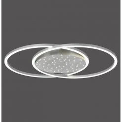 Paul Neuhaus Leuchten Paul Neuhaus YUKI Deckenleuchte LED Stahl gebürstet, 3-flammig, Fernbedienung -LED Leuchten Verkäufe 2022 paul neuhaus yuki deckenleuchte 6025 55 10