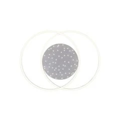 Paul Neuhaus Leuchten Paul Neuhaus YUKI Deckenleuchte LED Stahl gebürstet, 3-flammig, Fernbedienung -LED Leuchten Verkäufe 2022 paul neuhaus yuki deckenleuchte 6025 55 3