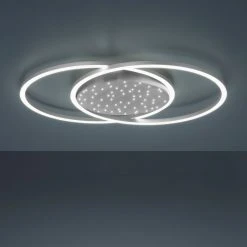 Paul Neuhaus Leuchten Paul Neuhaus YUKI Deckenleuchte LED Stahl gebürstet, 3-flammig, Fernbedienung -LED Leuchten Verkäufe 2022 paul neuhaus yuki deckenleuchte 6025 55 9