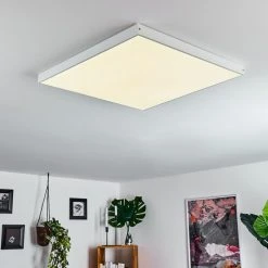 Hofstein Pedemonte LED Panel Weiß, 1-flammig