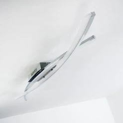 Hofstein Perano Deckenleuchte LED Chrom, 1-flammig -LED Leuchten Verkäufe 2022 perano deckenleuchte h167428 11