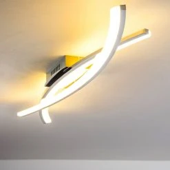 Hofstein Perano Deckenleuchte LED Chrom, 1-flammig -LED Leuchten Verkäufe 2022 perano deckenleuchte h167428 12