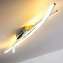 Hofstein Perano Deckenleuchte LED Chrom, 1-flammig -LED Leuchten Verkäufe 2022 perano deckenleuchte h167428 17