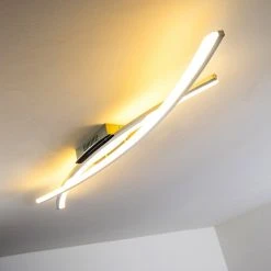 Hofstein Perano Deckenleuchte LED Chrom, 1-flammig -LED Leuchten Verkäufe 2022 perano deckenleuchte h167428 19