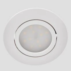 Hofstein Percoq Einbauleuchte LED Wei&szlig;, 1-flammig -LED Leuchten Verkäufe 2022 percoq einbauleuchte h3655030 9