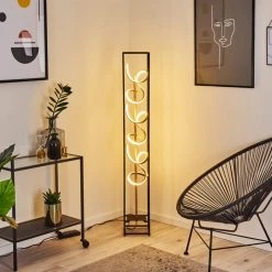 Hofstein Pericos Stehleuchte LED Schwarz, 3-flammig -LED Leuchten Verkäufe 2022 pericos stehleuchte h3384589 6