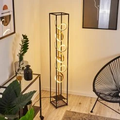 Hofstein Pericos Stehleuchte LED Schwarz, 3-flammig -LED Leuchten Verkäufe 2022 pericos stehleuchte h3384589 8