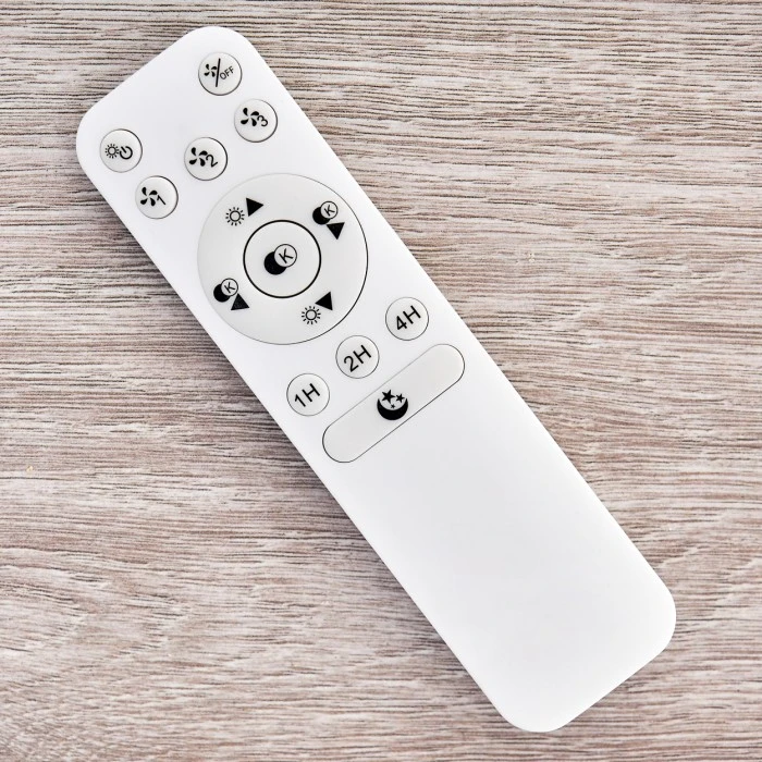 Hofstein Petrovac Deckenventilator LED Chrom, Weiß, 1-flammig, Fernbedienung 23 Hofstein Petrovac Deckenventilator LED Chrom, Weiß, 1-flammig, Fernbedienung – Bild 23