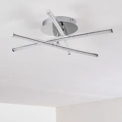 Hofstein Pfyn Deckenleuchte LED Chrom, 3-flammig -LED Leuchten Verkäufe 2022 pfyn deckenleuchte h3297360 do1 15