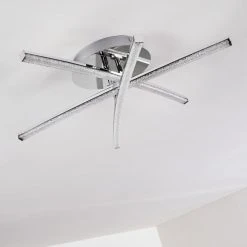 Hofstein Pfyn Deckenleuchte LED Chrom, 3-flammig -LED Leuchten Verkäufe 2022 pfyn deckenleuchte h3297360 do1 16