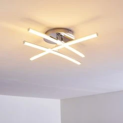 Hofstein Pfyn Deckenleuchte LED Chrom, 3-flammig -LED Leuchten Verkäufe 2022 pfyn deckenleuchte h3297360 do1 2