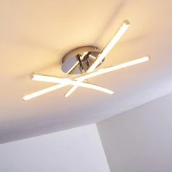 Hofstein Pfyn Deckenleuchte LED Chrom, 3-flammig -LED Leuchten Verkäufe 2022 pfyn deckenleuchte h3297360 do1 6