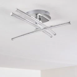 Hofstein Pfyn Deckenleuchte LED Chrom, 3-flammig -LED Leuchten Verkäufe 2022 pfyn deckenleuchte h3297360 do1 8