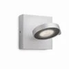 Philips Leuchten Philips Clockwork Wandleuchte LED Chrom, 1-flammig
