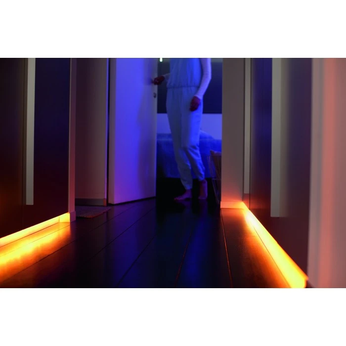 Philips Leuchten Philips Hue Ambiance White & Color Lightstrip Plus Erweiterungs-Set LED, 1-flammig, Farbwechsler 12 Philips Leuchten Philips Hue Ambiance White & Color Lightstrip Plus Erweiterungs-Set LED, 1-flammig, Farbwechsler – Bild 12