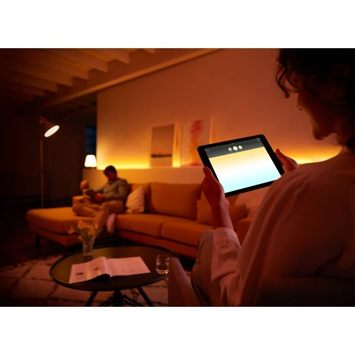 Philips Leuchten Philips Hue Ambiance White & Color Lightstrip Plus Erweiterungs-Set LED, 1-flammig, Farbwechsler 7 Philips Leuchten Philips Hue Ambiance White & Color Lightstrip Plus Erweiterungs-Set LED, 1-flammig, Farbwechsler – Bild 7