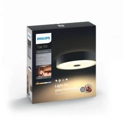 Philips Leuchten Philips Hue Ambiance White Fair Deckenleuchte LED Schwarz, 1-flammig, Fernbedienung -LED Leuchten Verkäufe 2022 philips hue ambiance white fair deckenleuchte 8718696175149 3