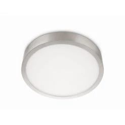 Philips Leuchten Philips myLiving SPRUCE Deckenleuchte LED Edelstahl, 1-flammig