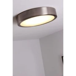 Philips Leuchten Philips myLiving SPRUCE Deckenleuchte LED Chrom, Edelstahl, 1-flammig