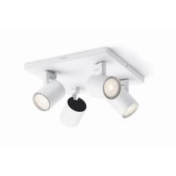 Philips Leuchten Philips Runner Deckenleuchte LED Weiß, 4-flammig