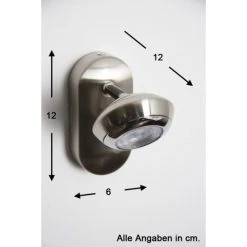 Philips Leuchten Philips SEPIA Aufbauspot LED Chrom, 1-flammig