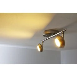 Philips Leuchten Philips SEPIA Aufbauspot LED Chrom, Schwarz, 2-flammig -LED Leuchten Verkäufe 2022 philips sepia aufbauspot 571721716 do1 4