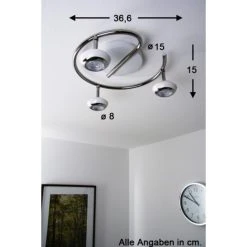 Philips Leuchten Philips SEPIA Aufbauspot LED Chrom, Weiß, 3-flammig -LED Leuchten Verkäufe 2022 philips sepia aufbauspot 571793116 do1 2