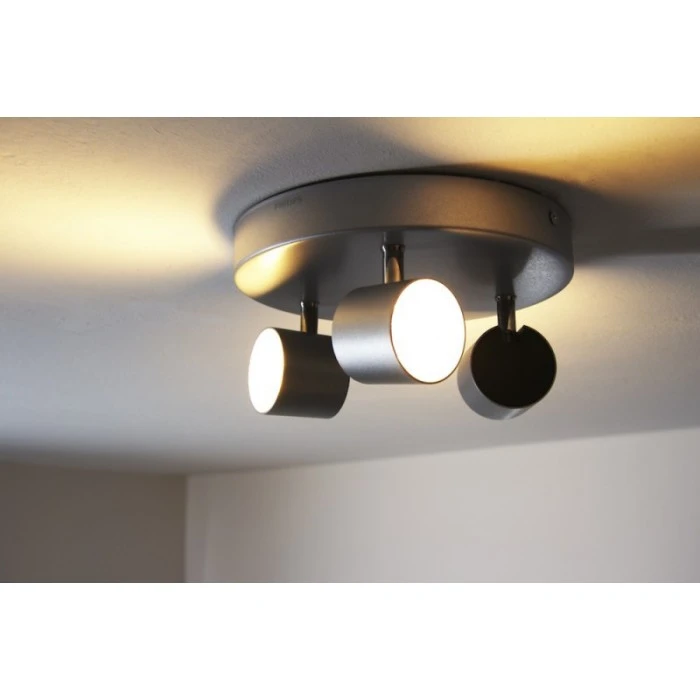 Philips Leuchten Philips STAR Aufbauspot LED Aluminium, Edelstahl, 3-flammig 14 Philips Leuchten Philips STAR Aufbauspot LED Aluminium, Edelstahl, 3-flammig – Bild 14