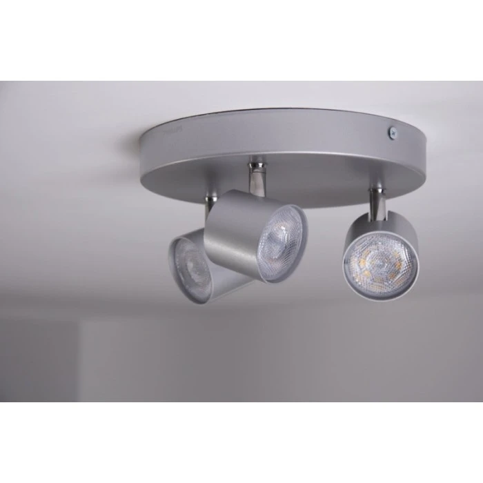 Philips Leuchten Philips STAR Aufbauspot LED Aluminium, Edelstahl, 3-flammig 17 Philips Leuchten Philips STAR Aufbauspot LED Aluminium, Edelstahl, 3-flammig – Bild 17
