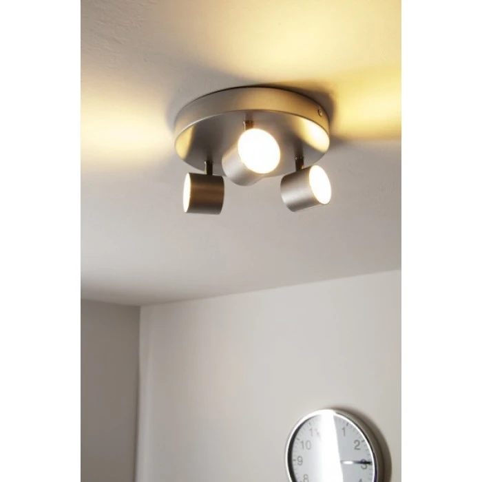 Philips Leuchten Philips STAR Aufbauspot LED Aluminium, Edelstahl, 3-flammig 3 Philips Leuchten Philips STAR Aufbauspot LED Aluminium, Edelstahl, 3-flammig – Bild 3