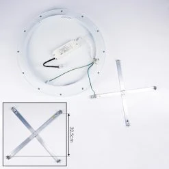 Hofstein Pine Deckenleuchte LED Wei&szlig;, 1-flammig -LED Leuchten Verkäufe 2022 pine deckenleuchte h3428511 4