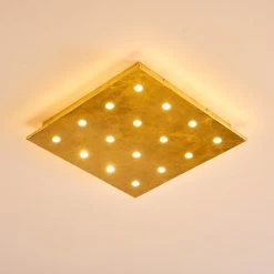 Hofstein Pionnat Deckenleuchte LED Gold, 16-flammig -LED Leuchten Verkäufe 2022 pionnat deckenleuchte h3167779 do1 11