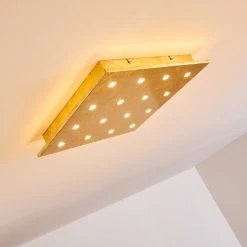 Hofstein Pionnat Deckenleuchte LED Gold, 16-flammig -LED Leuchten Verkäufe 2022 pionnat deckenleuchte h3167779 do1 8