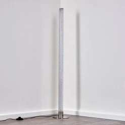 Hofstein Pipe RGB Stehlampe LED Nickel-Matt, 1-flammig, Fernbedienung, Farbwechsler -LED Leuchten Verkäufe 2022 pipe rgb stehlampe h3266038 do4 10