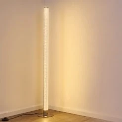 Hofstein Pipe RGB Stehlampe LED Nickel-Matt, 1-flammig, Fernbedienung, Farbwechsler -LED Leuchten Verkäufe 2022 pipe rgb stehlampe h3266038 do4 12