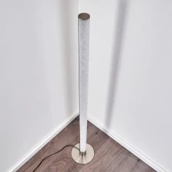 Hofstein Pipe RGB Stehlampe LED Nickel-Matt, 1-flammig, Fernbedienung, Farbwechsler -LED Leuchten Verkäufe 2022 pipe rgb stehlampe h3266038 do4 6