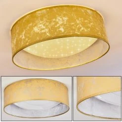 Hofstein Pirinoa Deckenleuchte LED Wei&szlig;, 1-flammig