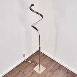 Hofstein Pitasch Stehleuchte LED Nickel-Matt, 1-flammig -LED Leuchten Verkäufe 2022 pitasch stehleuchte h3299104 do1 18