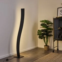 Hofstein Pitasch Stehleuchte LED Schwarz, 1-flammig -LED Leuchten Verkäufe 2022 pitasch stehleuchte h3380703 5