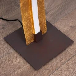 Hofstein Pitasch Stehleuchte LED Gold, 1-flammig -LED Leuchten Verkäufe 2022 pitasch stehleuchte h3380789 10