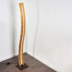 Hofstein Pitasch Stehleuchte LED Gold, 1-flammig -LED Leuchten Verkäufe 2022 pitasch stehleuchte h3380789 7