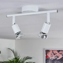 Hofstein Planes Deckenleuchte LED Wei&szlig;, 2-flammig -LED Leuchten Verkäufe 2022 planes deckenleuchte h3392911 11