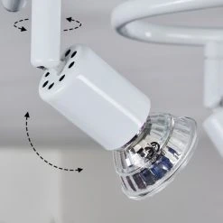 Hofstein Planes Deckenleuchte LED Wei&szlig;, 3-flammig -LED Leuchten Verkäufe 2022 planes deckenleuchte h3392928 5