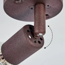 Hofstein Planes Deckenleuchte LED Rostfarben, 1-flammig -LED Leuchten Verkäufe 2022 planes deckenleuchte h3396490 2