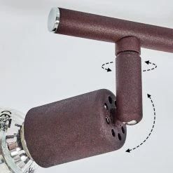 Hofstein Planes Deckenleuchte LED Rostfarben, 2-flammig -LED Leuchten Verkäufe 2022 planes deckenleuchte h3396513 2