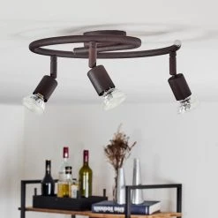 Hofstein Planes Deckenleuchte LED Rostfarben, 3-flammig -LED Leuchten Verkäufe 2022 planes deckenleuchte h3396537 8