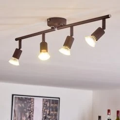 Hofstein Planes Deckenleuchte LED Rostfarben, 4-flammig -LED Leuchten Verkäufe 2022 planes deckenleuchte h3396551 8