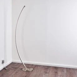 Hofstein Playa Stehleuchte LED Nickel-Matt, 1-flammig -LED Leuchten Verkäufe 2022 playa stehleuchte h3268438 do1 11