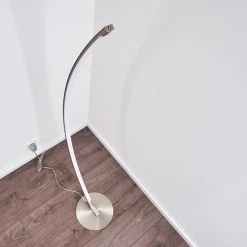 Hofstein Playa Stehleuchte LED Nickel-Matt, 1-flammig -LED Leuchten Verkäufe 2022 playa stehleuchte h3268438 do1 6